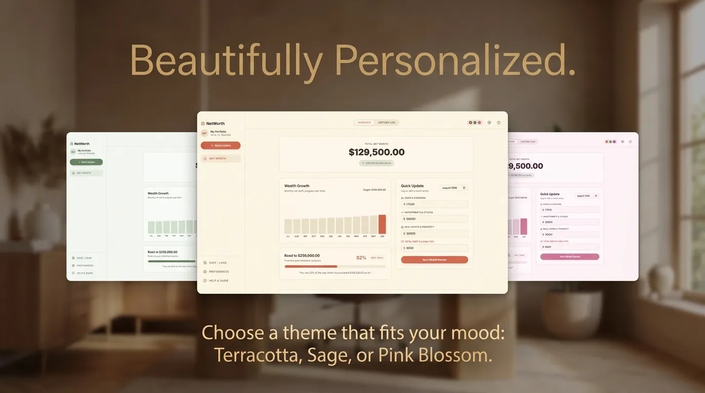 NetWorth Wealth Tracker preview 2